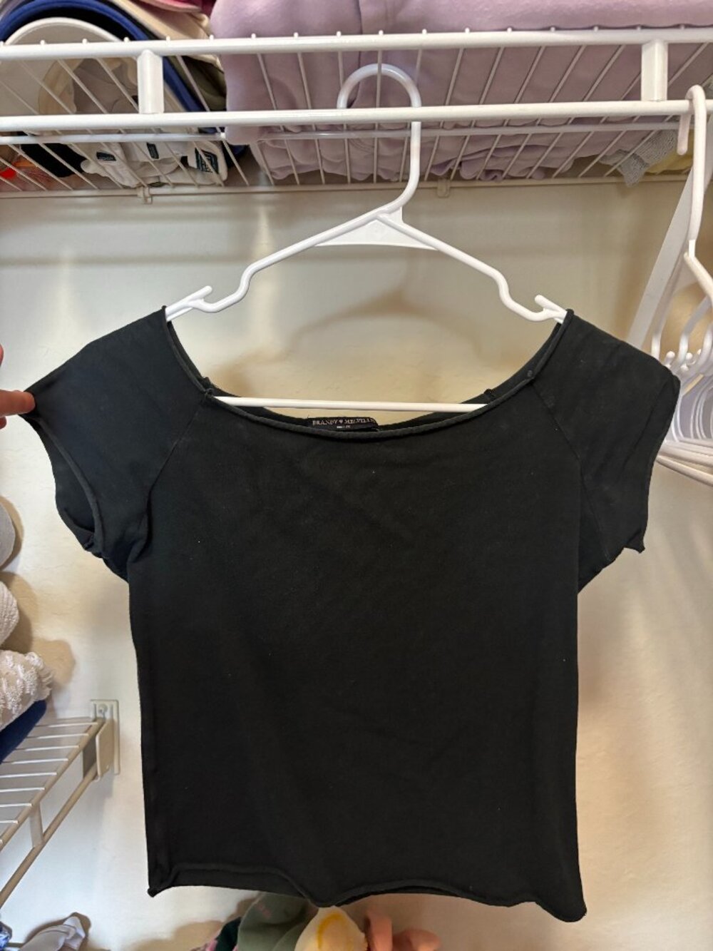 Black Brandy Melville tshirt one size